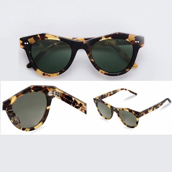 BAILEY Nelson EMERY Yellow Tortoise Glasses - Picture 2 of 13